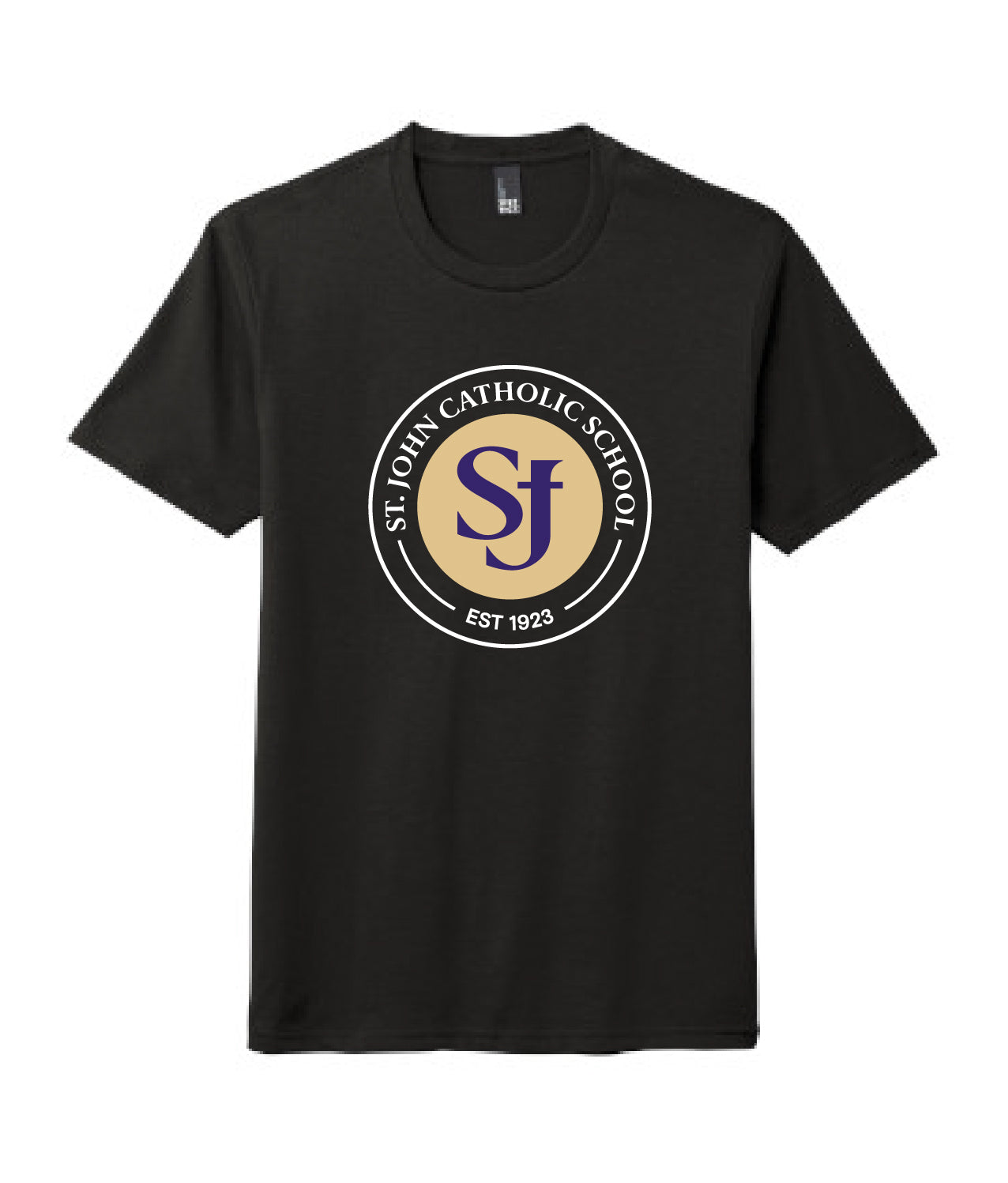 Spirit triblend soft T-shirts with StJ logo in 3 colors