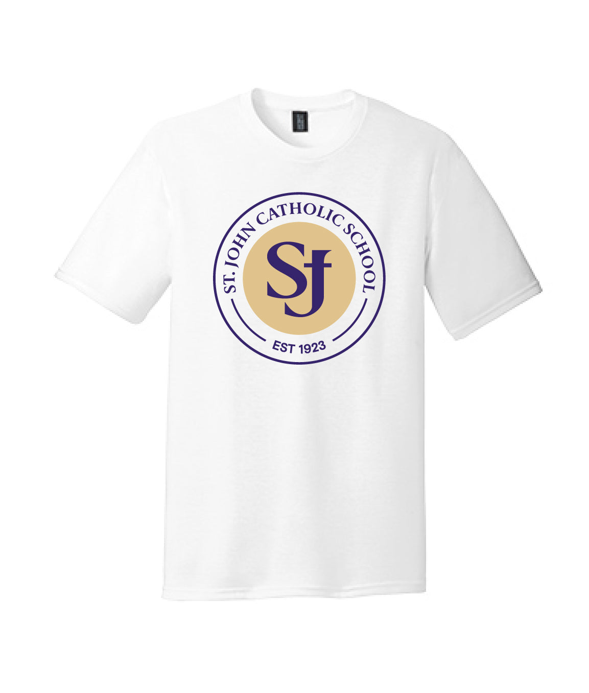 Spirit triblend soft T-shirts with StJ logo in 3 colors