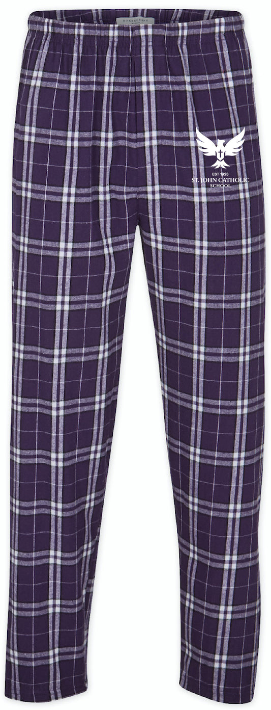 Boxercraft Flannel Purple Pants in mens and womens and YOUTH