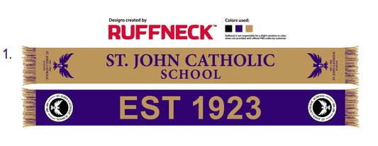 Spirit Store Ruffneck Scarf with 100th Anniversary logo